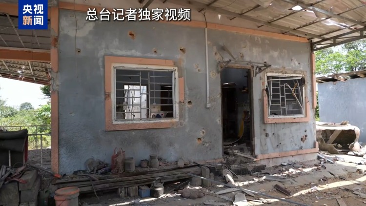 总台现场直击丨真停火了吗？记者深入柬泰边境柬方一侧村庄实地探访